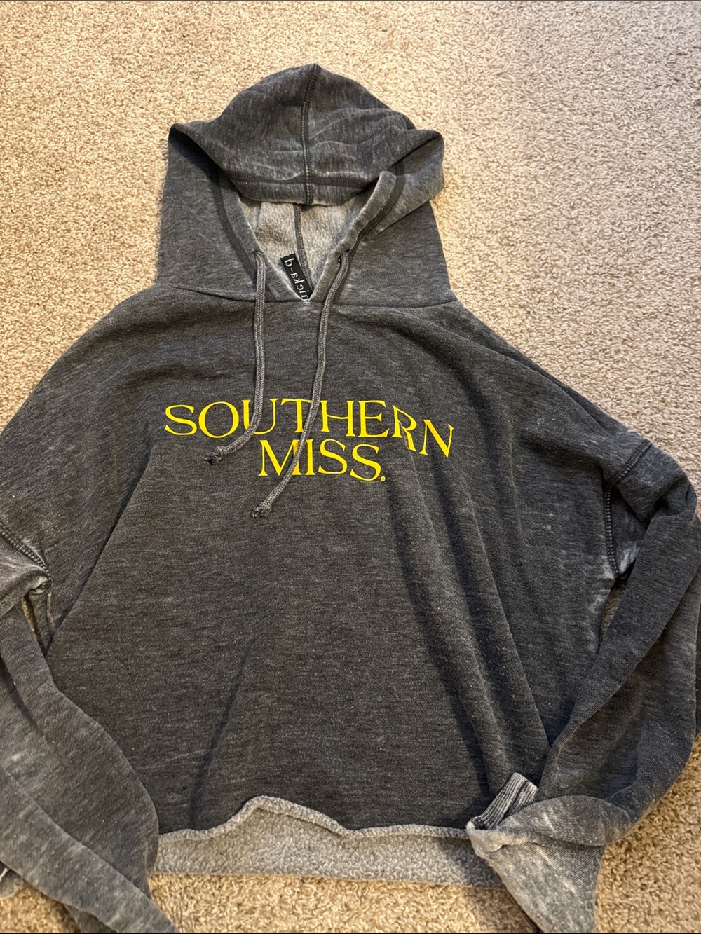 Southern Miss Charcoal Hoodie - Unbranded